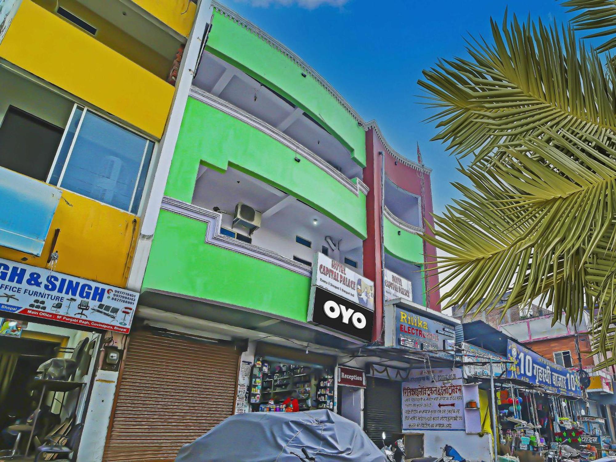 Oyo Flagship Hotel Capital Palace Bhopal Exterior foto